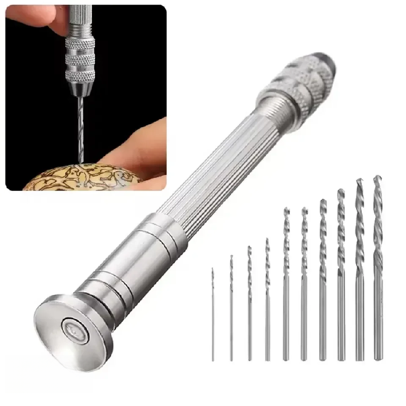 Drill Bits - Mini perceuse manuelle 0,8-3,0 mm pour