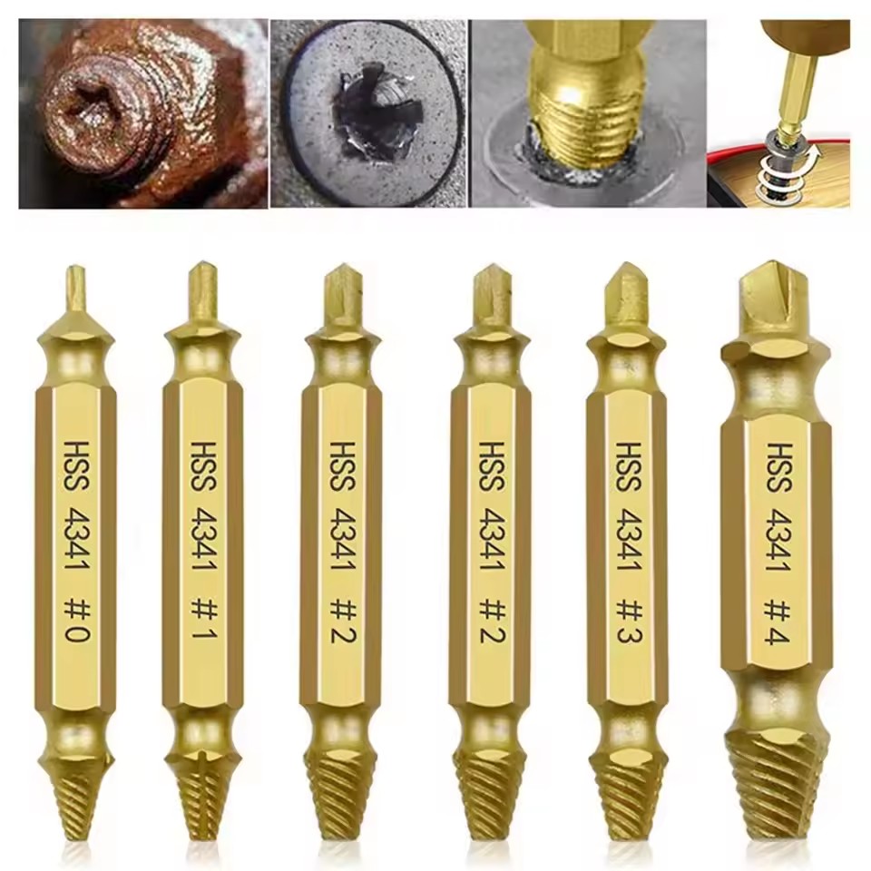 Drill Bits - Jeu d'extracteurs de vis et boulons