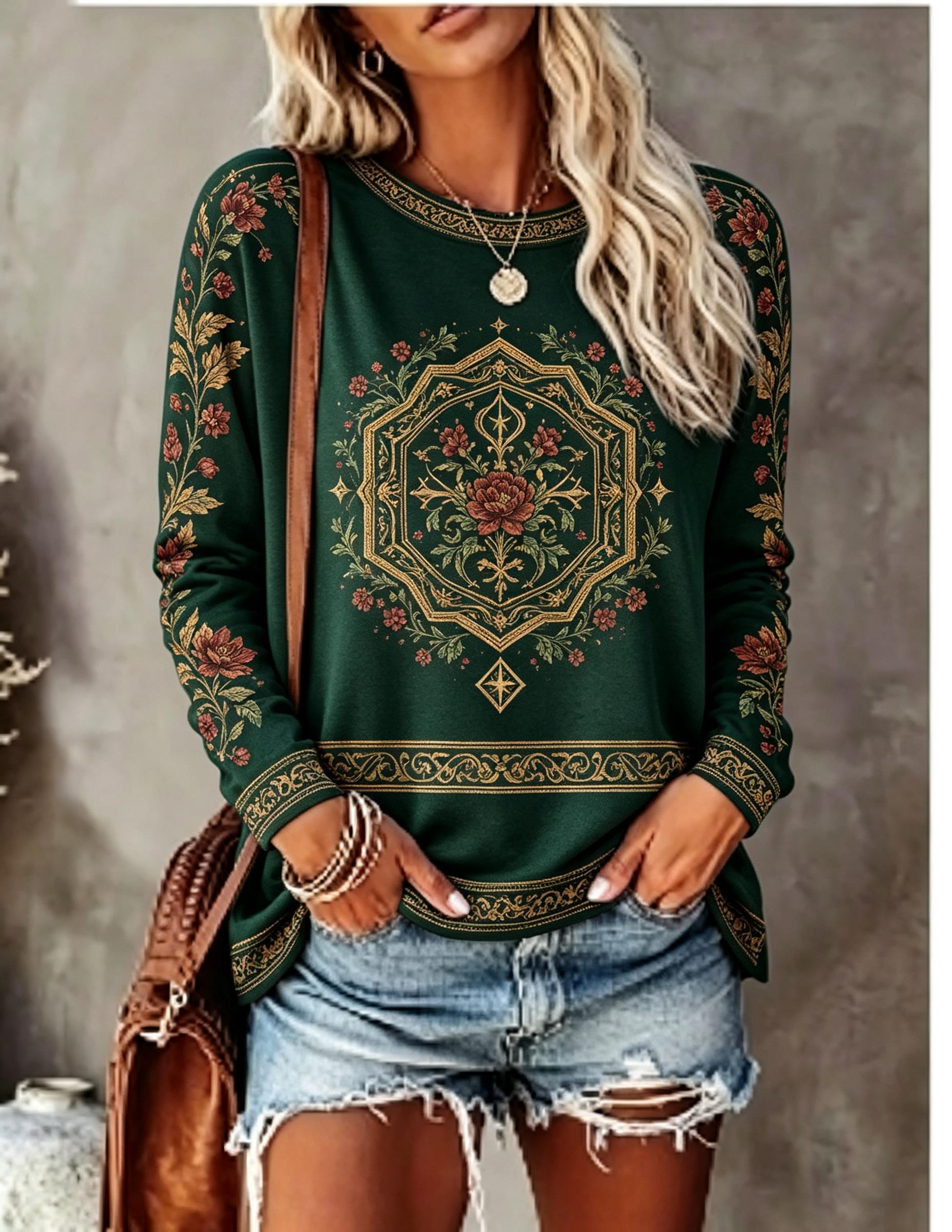 T-shirt à manches longues et c - Wallpaper avis et prix