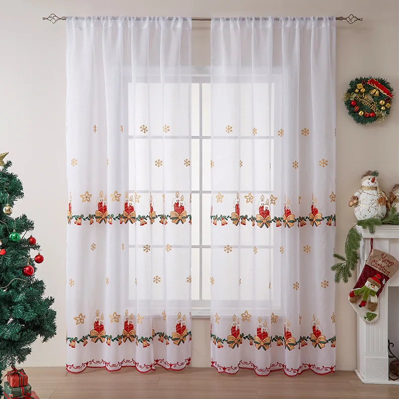 Rideau de Noël style américain - Curtain Rods avis et prix
