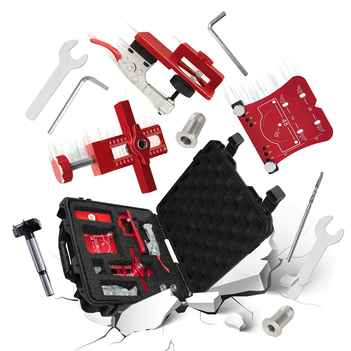 Kit d'installation de charnièr - Cabinet Hinges avis et prix