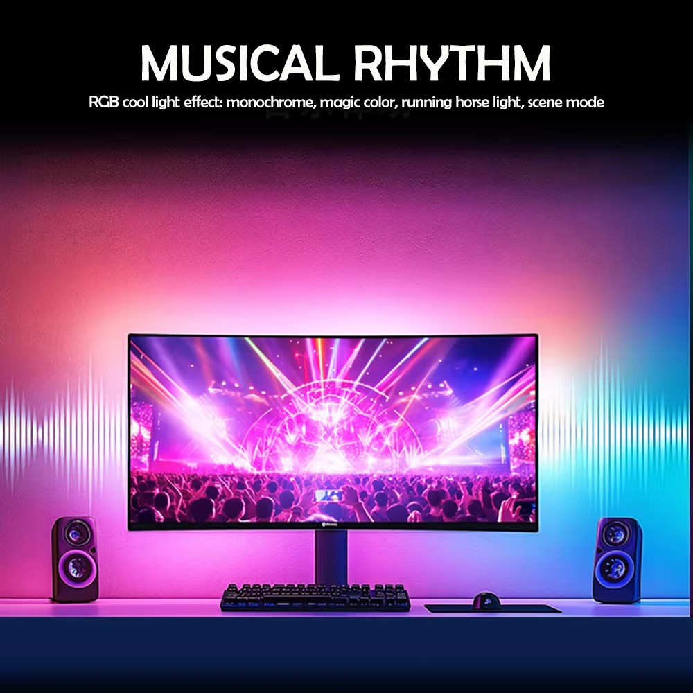 Bande lumineuse de jeu RGB, ré - Led Strip Lights avis et prix