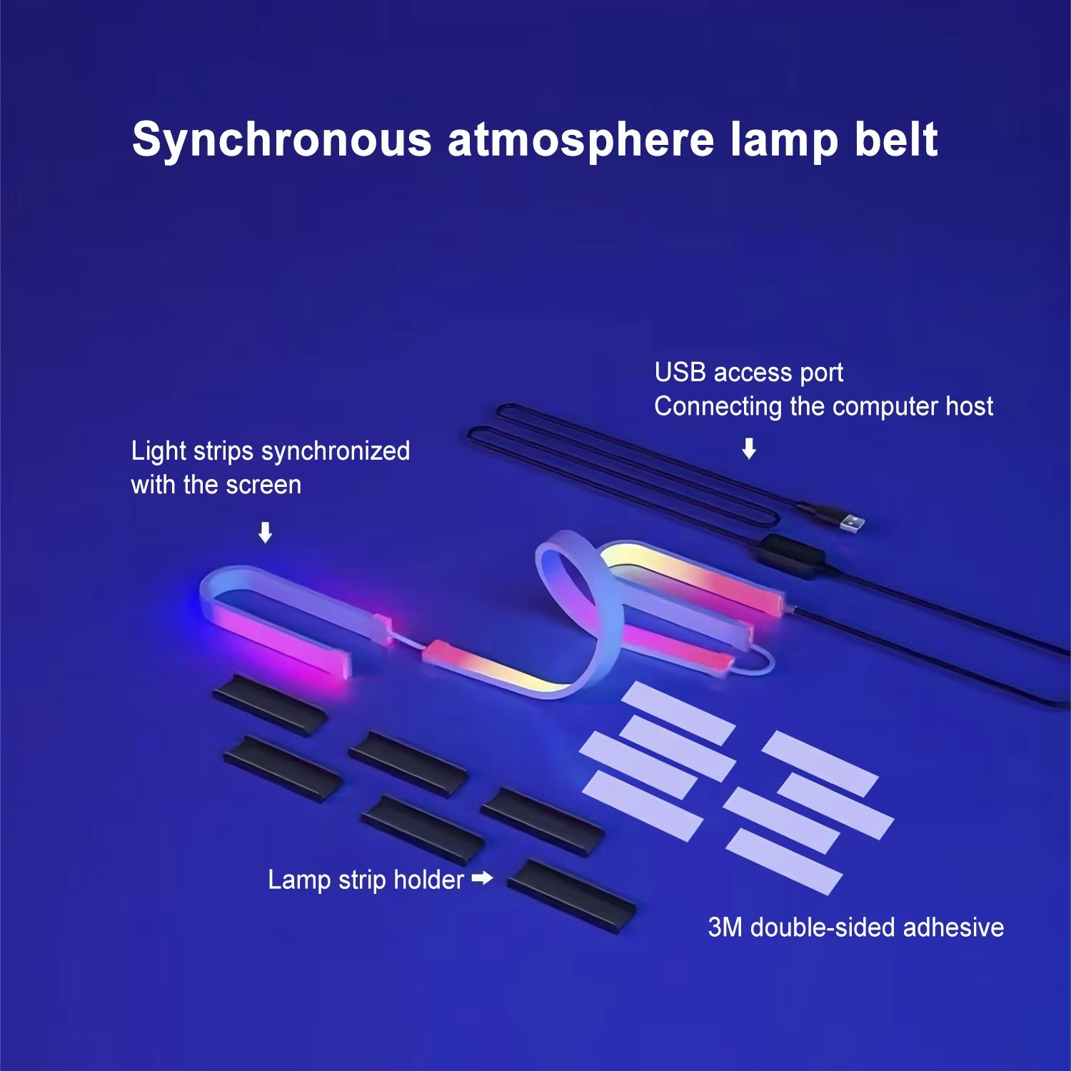 Bande lumineuse de jeu RGB, ré - Led Strip Lights avis et prix