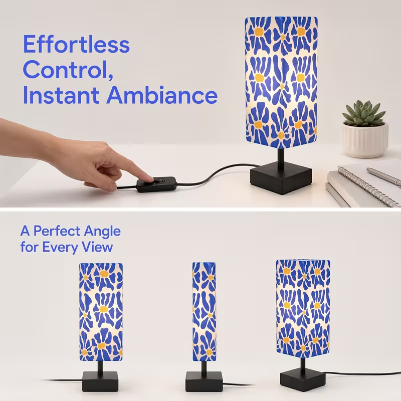 Lampe de table florale moderne - Light Switch avis et prix