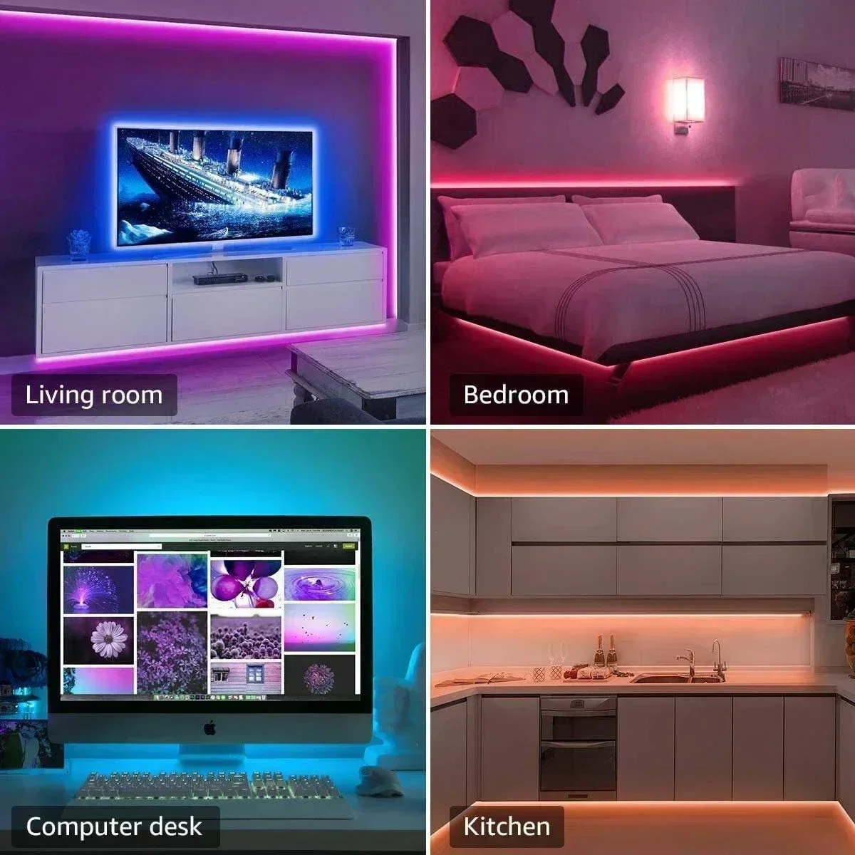 Bande lumineuse LED RGB intell - Led Strip Lights avis et prix