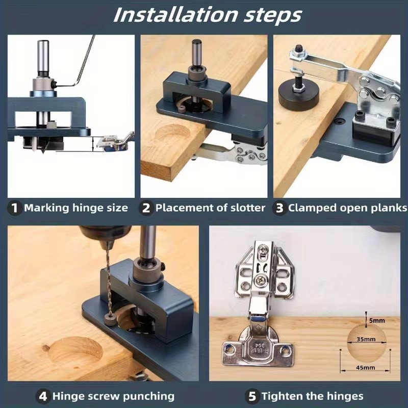 Serre-joint de guidage de perç - Cabinet Hinges avis et prix