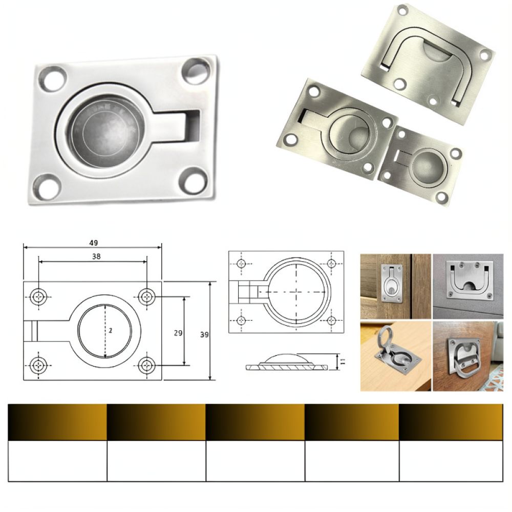 Poignée annulaire encastrée, a - Door Handle avis et prix