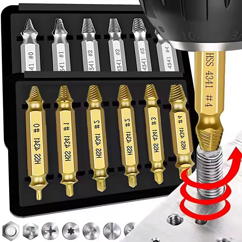 Jeu d'extracteurs de vis et bo - Drill Bits avis et prix