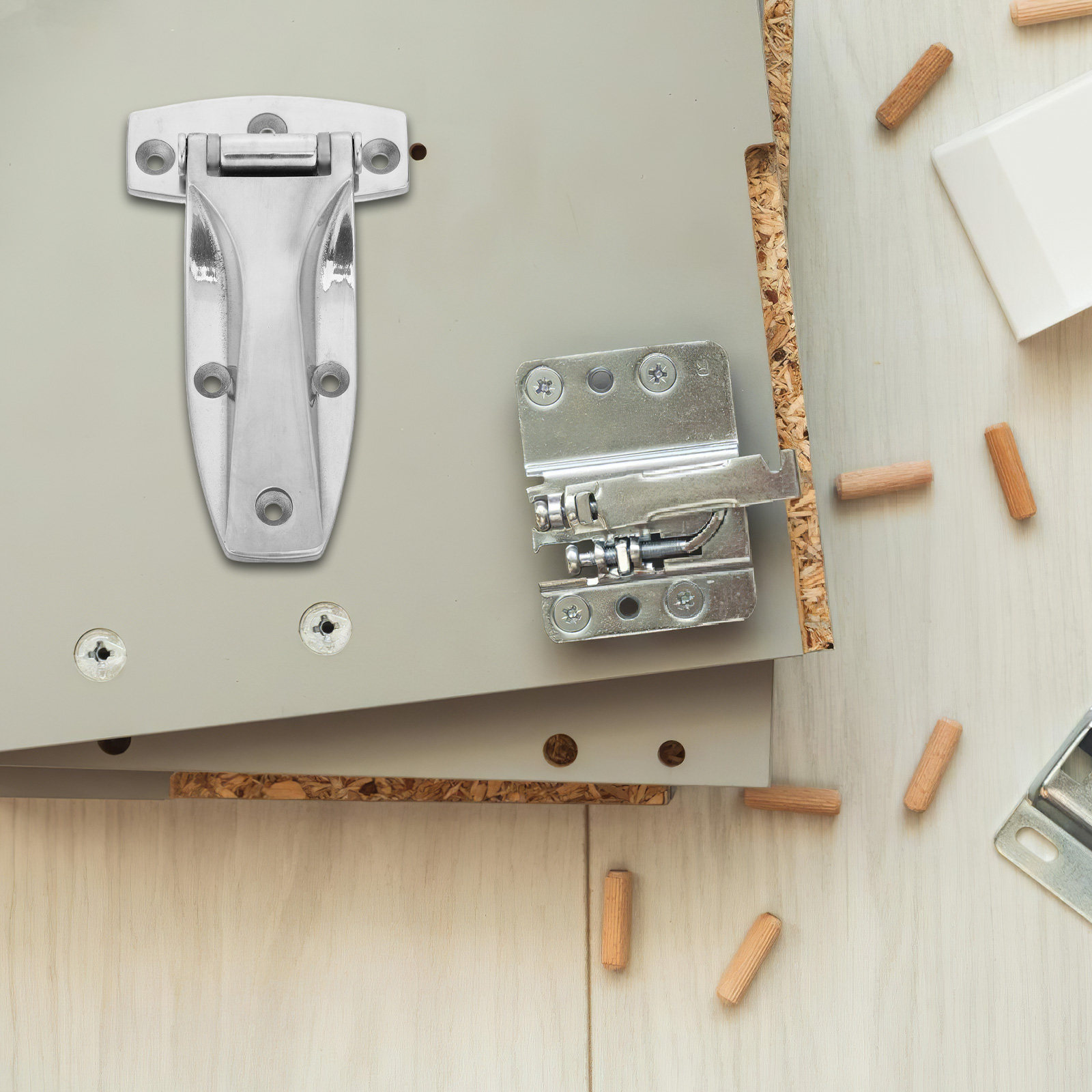 Charnières de meuble en acier  - Cabinet Hinges avis et prix